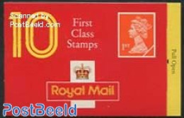 Great Britain 1993 Definitives Booklet, 10x1st, Need To Know A Postcode Inside, Mint NH, Stamp Booklets - Autres & Non Classés