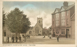 England Thetford St Cuthbert's Church & Post Office - Andere & Zonder Classificatie