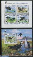 Maldives 2013 White Breasted Waterhen, WWF 2 S/s, Mint NH, Nature - Birds - World Wildlife Fund (WWF) - Maldive (1965-...)