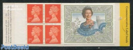 Great Britain 1996 Definitives Booklet, 4x1st, With Label 70th Birthday Elizabeth II Inside, Mint NH, History - Kings .. - Nuevos