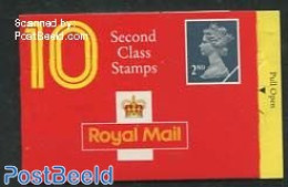 Great Britain 1990 Definitives Booklet, 10x2nd, Harrison, Mint NH, Stamp Booklets - Nuevos