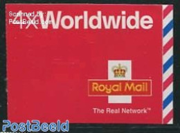 Great Britain 2003 Definitives Booklet, 4xWorldwide, The Real Network On Cover, Mint NH, Stamp Booklets - Nuevos