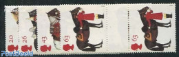Great Britain 1997 Horses 4v, Gutter Pairs, Mint NH, Nature - Horses - Otros & Sin Clasificación