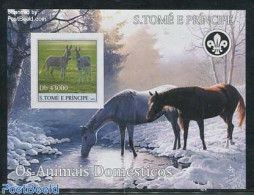Sao Tome/Principe 2004 Muel S/s, Imperforated, Mint NH, Nature - Animals (others & Mixed) - Sao Tome Et Principe