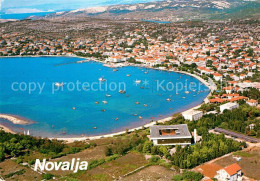 73356069 Novalja Bucht Fliegeraufnahme Novalja - Croatia