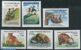 Honduras 2004 Animals 6v, Low Values, Mint NH, Nature - Animals (others & Mixed) - Cat Family - Frogs & Toads - Honduras