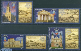 Romania 2013 Oradea 4v+tabs, Mint NH, Religion - Churches, Temples, Mosques, Synagogues - Unused Stamps