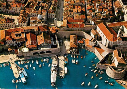 73356049 Dubrovnik Ragusa Altstadt Stadtmauer Festung Hafen Fliegeraufnahme Dubr - Croazia