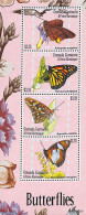 Grenada Grenadines 2013 Butterflies 4v M/s, Mint NH, Nature - Butterflies - Grenada (1974-...)