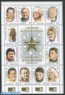 Romania 2014 Romanian Actors 12v M/s, Mint NH, Performance Art - Movie Stars - Nuevos