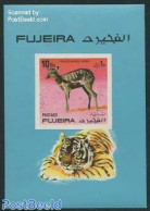Fujeira 1971 Animals S/s Imperforated, Mint NH, Nature - Animals (others & Mixed) - Cat Family - Fujeira