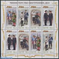 Russia 2013 Uniforms M/s, Mint NH, Nature - Transport - Various - Horses - Motorcycles - Ships And Boats - Trams - Uni.. - Motorfietsen