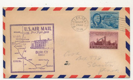 Etats Unis - Env. Depuis Burley.Idaho - 23 Nov 1946 - First Flight AM 78 Burley.Idaho - 2c. 1941-1960 Lettres