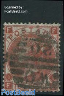 Great Britain 1867 10p, Plate 1, Used, Used Stamps - Autres & Non Classés