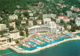 73355983 Opatija Istrien Hotel Admiral Hafen Fliegeraufnahme Opatija Istrien - Croazia