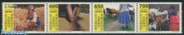 Equatorial Guinea 2014 Agriculture 4v [:::], Mint NH, Nature - Various - Cattle - Agriculture - Agricoltura