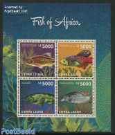 Sierra Leone 2013 Fish Of Africa 4v M/s, Mint NH, Nature - Fish - Pesci