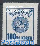 Korea, South 1951 100W, Stamp Out Of Set, Unused (hinged) - Corea Del Sur