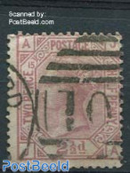 Great Britain 1876 2.5p, Plate 15, Used, Used Stamps - Otros & Sin Clasificación