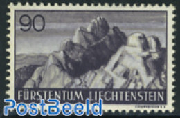 Liechtenstein 1937 90Rp, Stamp Out Of Set, Mint NH, History - Geology - Ongebruikt