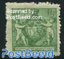 Liechtenstein 1921 10Rp, Perf. 12.5, Stamp Out Of Set, Unused (hinged) - Nuevos