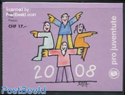 Switzerland 2008 Pro Juventute Booklet, Mint NH, Stamp Booklets - Art - Children Drawings - Nuovi