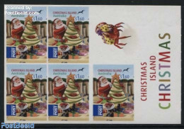 Christmas Islands 2012 Christmas, Foil Booklet, Mint NH, Stamp Booklets - Non Classés