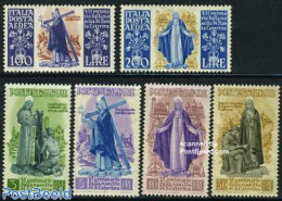 Italy 1948 Holy Catherina Of Siena 6v, Unused (hinged), Religion - Religion - Otros & Sin Clasificación