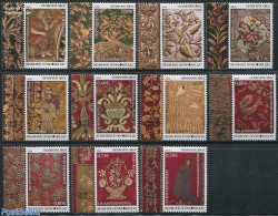 Greece 2014 Mount Athos, Textile Art 9v+tabs, Mint NH, Various - Textiles - Ongebruikt