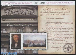 Romania 2014 Bucharest University S/s, Mint NH, Science - Education - Unused Stamps