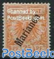 Germany, Colonies 1900 Marianen, 25pf, Stamp Out Of Set, Unused (hinged) - Otros & Sin Clasificación