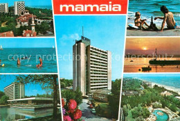 73355466 Mamaia Teilansichten Badeort Hotel Hochhaus Strand Abendsonne Am Meer M - Rumania