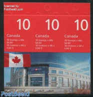 Canada 2002 Definitive Booklet S-a, Mint NH, History - Flags - Stamp Booklets - Nuevos