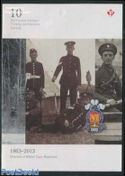 Canada 2013 Princess Of Wales Own Regiment Booklet, Mint NH, Various - Stamp Booklets - Uniforms - Ongebruikt