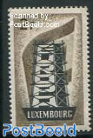 Luxemburg 1956 2Fr, Stamp Out Of Set, Unused (hinged), History - Europa (cept) - Nuevos