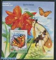 Sao Tome/Principe 2014 Butterflies S/s, Mint NH, Nature - Butterflies - Sao Tome En Principe