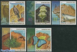 Greece 2010 Local Stamps, Mount Athos 5v+tabs, Mint NH, Nature - Animals (others & Mixed) - Birds - Birds Of Prey - Bu.. - Nuevos