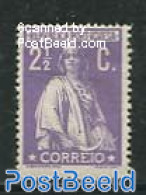 Portugal 1912 2.5c, Coated Paper, Stamp Out Of Set, Unused (hinged) - Unused Stamps
