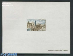 France 1972 Charlieu 1v, Epreuve De Luxe, Mint NH, Religion - Churches, Temples, Mosques, Synagogues - Cloisters & Abb.. - Ongebruikt