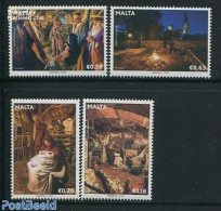 Malta 2014 Christmas 4v, Mint NH, Religion - Christmas - Kerstmis