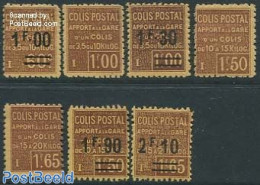 France 1926 Colis Postal 7v, Unused (hinged) - Nuevos