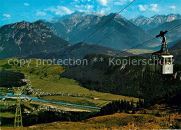 73355324 Reutte Tirol Reuttener Bergbahn Mit Zugspitze Und Mieminger Hochgebirge - Autres & Non Classés