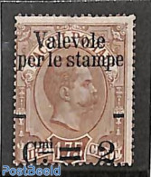 Italy 1890 2c On 1.75L, Stamp Out Of Set, Unused (hinged) - Otros & Sin Clasificación