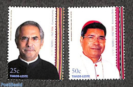 Timor 2008 Peace Nobel Prize Winners 2v, Mint NH, History - Nobel Prize Winners - Politicians - Premio Nobel