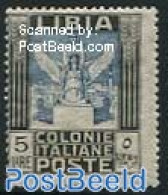 Italian Lybia 1921 5L, Stamp Out Of Set, Unused (hinged) - Libye