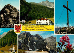 73355310 Schlickeralm Sennjoch Stubai Gipfelkreuz Kirche Schlickeralm - Autres & Non Classés