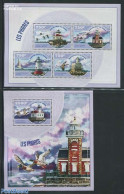 Niger 2014 Lighthouses 2 S/s, Mint NH, Various - Lighthouses & Safety At Sea - Faros