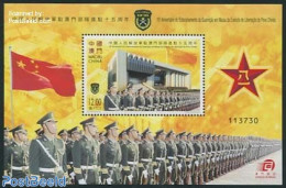 Macao 2014 Liberation Army S/s, Mint NH, History - Militarism - Ongebruikt