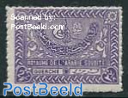 Saudi Arabia 1956 2 7/8G, Stamp Out Of Set, Mint NH - Arabia Saudita