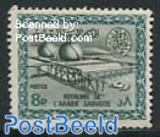 Saudi Arabia 1966 8p, Stamp Out Of Set, Mint NH, Science - Chemistry & Chemists - Química